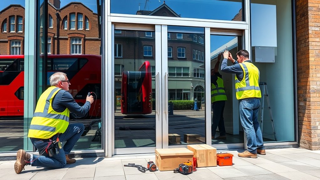 Automatic Door Installation Banstead