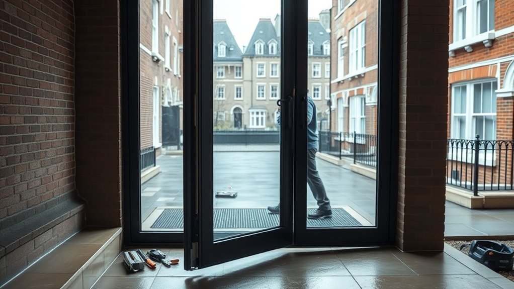 Pivot Door Installation Banstead