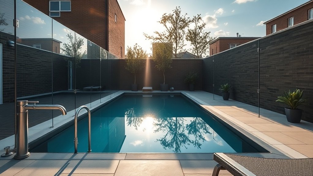 Pool Glass Fencing Banstead